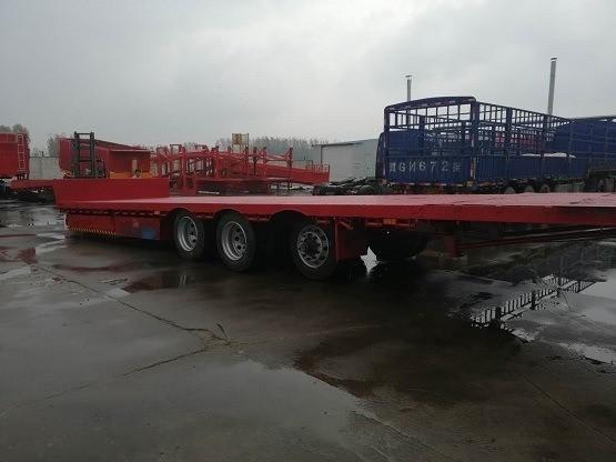 20 /40 FT Container Chassis Skeleton Container Truck Semi Trailer With Jost Kingpin