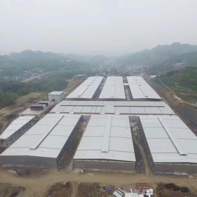 Facilité d'assemblage du bâtiment en acier du hangar métallique