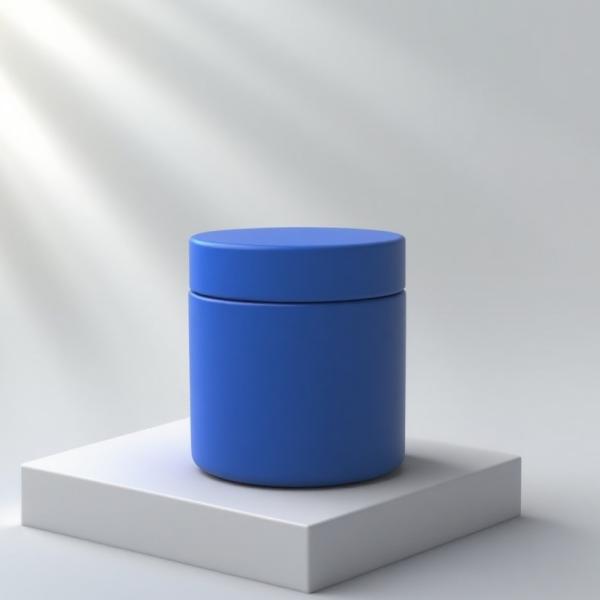 2025 Nueva llegada Jar cosmético de vidrio redondo de 100 g con tapa de plástico para crema para el cuidado de la piel, máscara, ojos y crema facial - Servicio OEM disponible