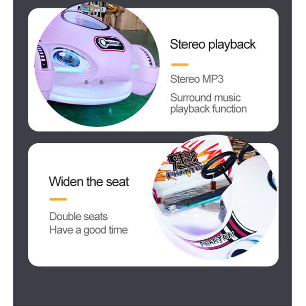 Tank Princess Float Playground Kids Bumper Car Coin Operated