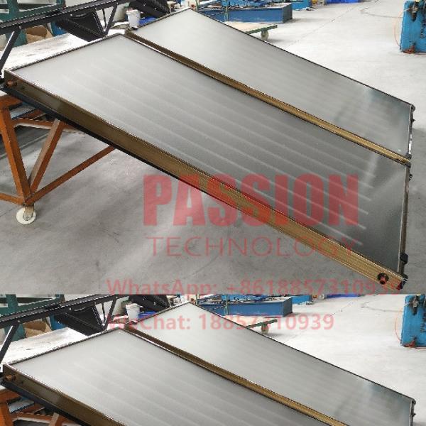 Blue Titanium Solar Thermal Collector 250L Pressurized Flat Plate Solar Water Heater