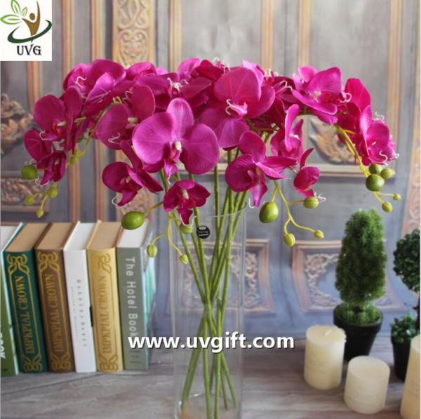 UVG Silk blossom wholesale artificial orchid flowers for wedding decoration centerpieces