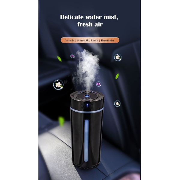 Large Capacity Portable Ultrasonic Humidifier With 7 Colors LED For Home Car Use