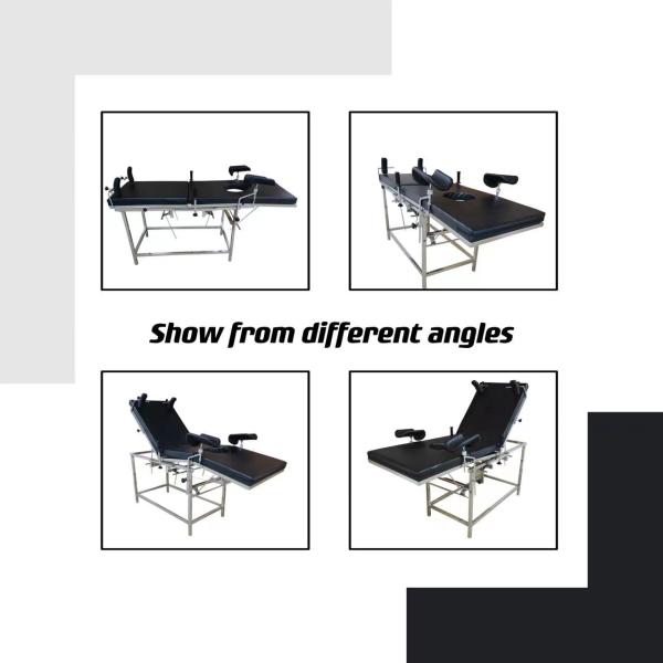 Кровать черной больницы электрическая акушерская для Gynecology