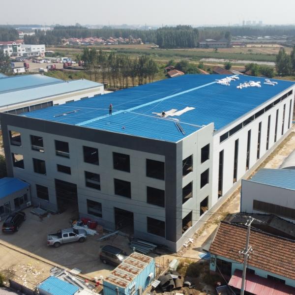 Commercial Steel Structure Office Building Modern Steel Frame Shopping Mall