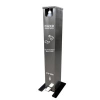Suporte livre do distribuidor de aço inoxidável de grande volume do Sanitizer da mão da bomba do pedal de um Touchless de 1 galão