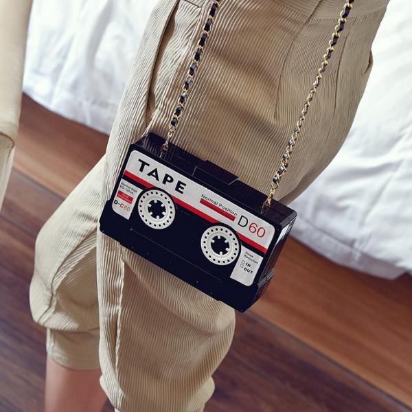 2016 summer new trend personality camera small square package European and American fashion shoulder bag diagonal packag