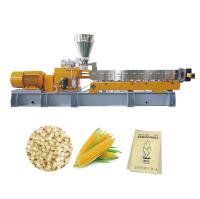 Máquina de fabricação de pellets de plástico para resíduos de PE ou sacos de filme biodegradáveis