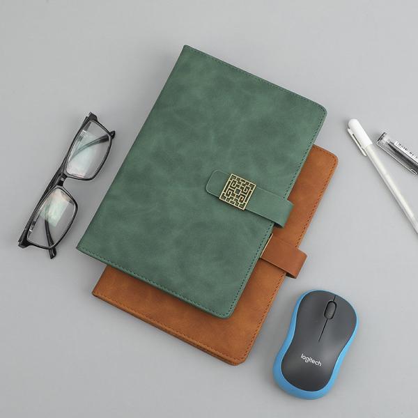 Appuie-tête magnétique de style chinois Carnet de notes A5 Journal journal fournitures de bureau