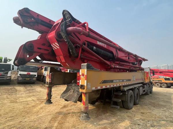 20 ans Sanyi 62m pompes à béton camions avec Mercedes-Benz châssis camions AWP pompe à béton hydraulique