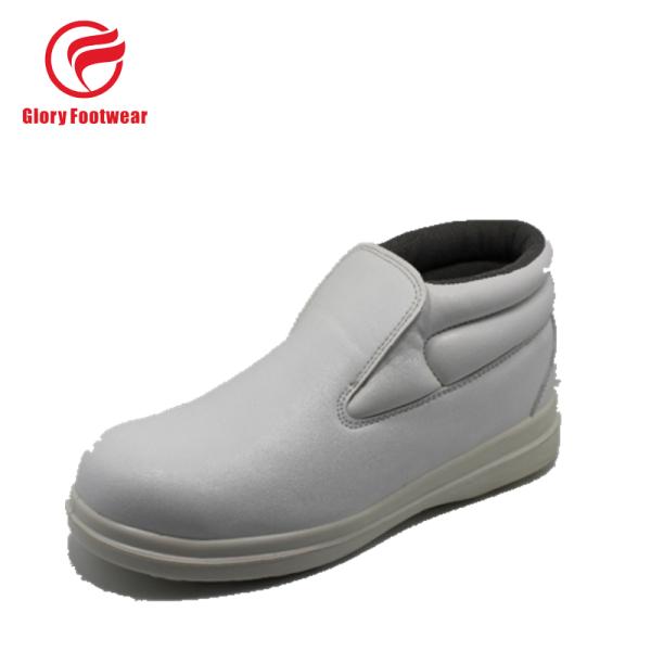 Comfortable Non Skid White Chef Shoes For Cooks , Micro Fiber White Chef Clogs