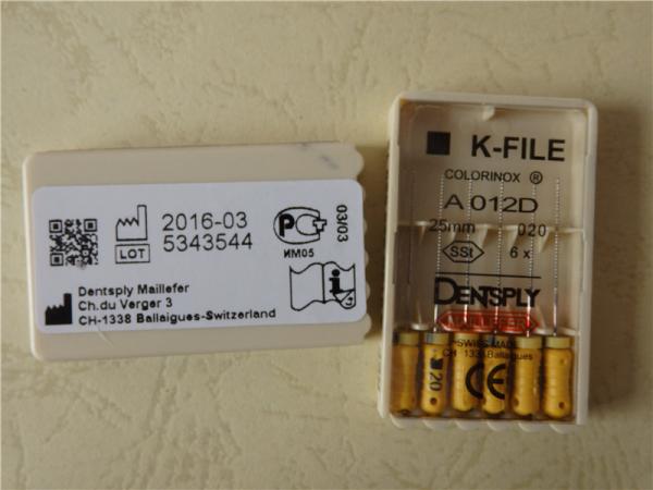 A mão Endodontic dos Reamers dos Ss arquiva o comprimento de 25mm para a preparação de canal de raiz