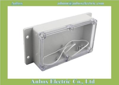 158*90*46mm wall mounting plastic abs electrical junction clear wall mounted electric box