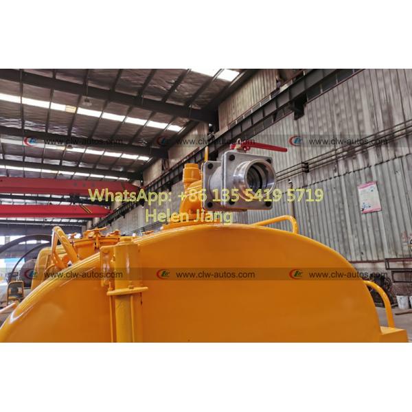 Сточной трубы вакуума 3m3 Dongfeng 4x2 тележка мини очищая