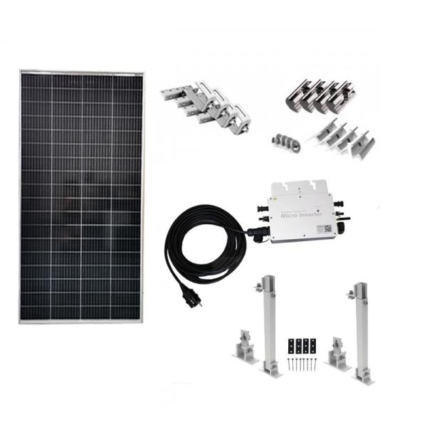MPPT Balcony Power Plant Solar Panel Cable Grid Connected Inverter
