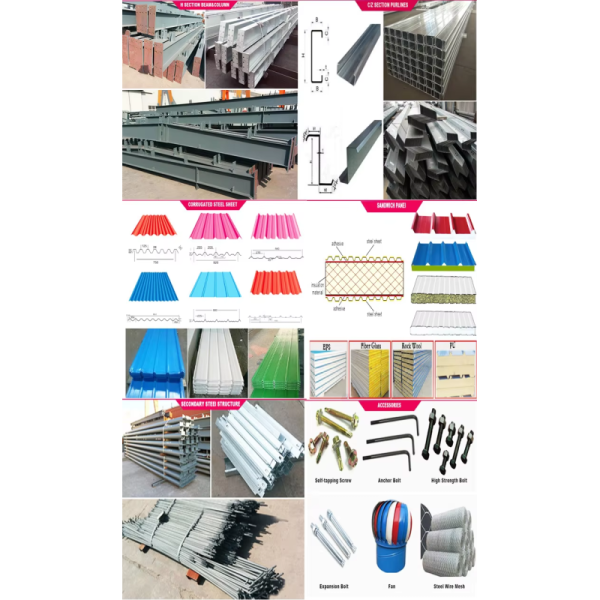 Modern Steel Pig House Farmhouse Pig Housing Warehouse Construction Materials for Pig Farming