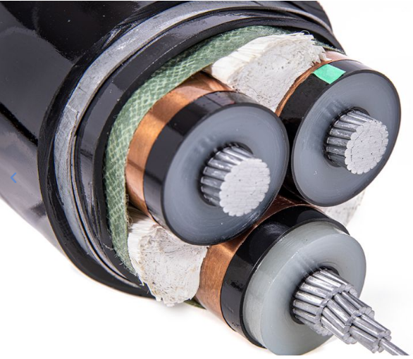 10-600 мм2 ПВХ изолированный и обшитый многоядерный алюминиевый проводник