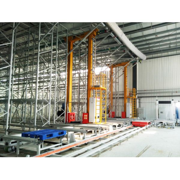 U-Turn Stacker Crane Curve Rail Type S/R Machine ASRS Automatic Storage And Retrieval System