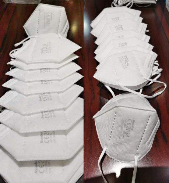 Adult Breathable Nonwoven FFP2 Dust Masks KN95 Face Mask EN149 Standard