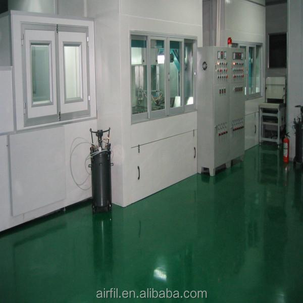 Unidade de filtragem de ventilador da sala limpa de aço inoxidável FFU SUS304 Potência 220V/50HZ 110V/120V/60HZ Classe de limpeza 100-100000