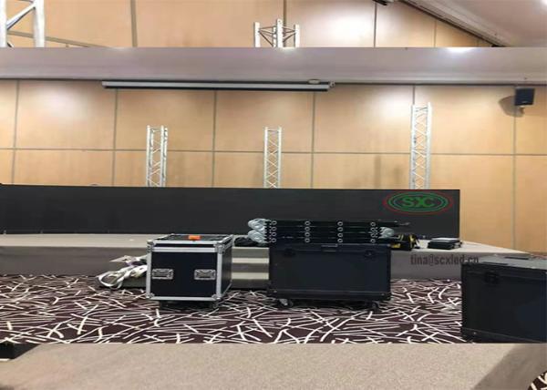 Front And Rear Access Easy Maintenance Full Color P4 LED Video Wall Screen