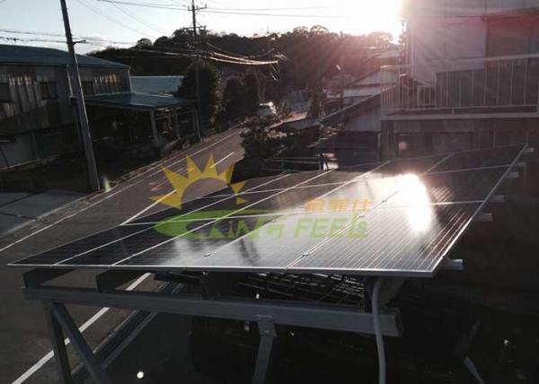 Commercial Solar Panel Ground Mount Kit , Solar Pv Mounting Systems