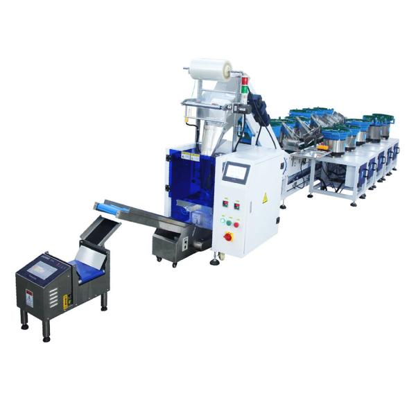 High-Performance Automatic Equipment Screw Hardware Accessories Plastic Pouch Packing Machine