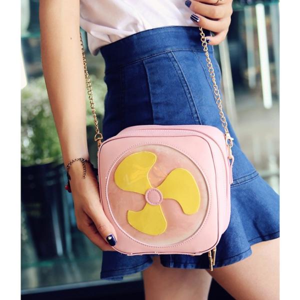2016 summer new female Japanese fruit fan small square bag Messenger bag cute shoulder bag women's singles