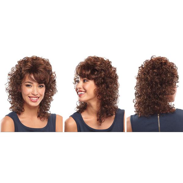 Pretty  Synthetic Hair Wigs / Heat Resistant 14 Inches Synthetic No Lace Hair Wig