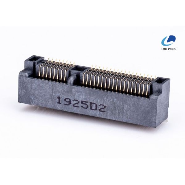 Withdrawal force 2.3kgf Max Mini PCIe Expansion Slot Incorporating Housing Material High Temperature Thermoplastic Suitable for Industrial