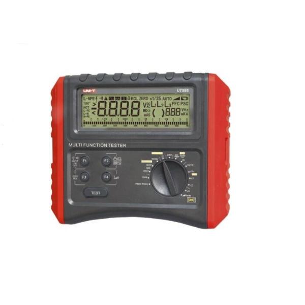 Compact Digital Earth Resistance Tester , Multifunction Installation Tester