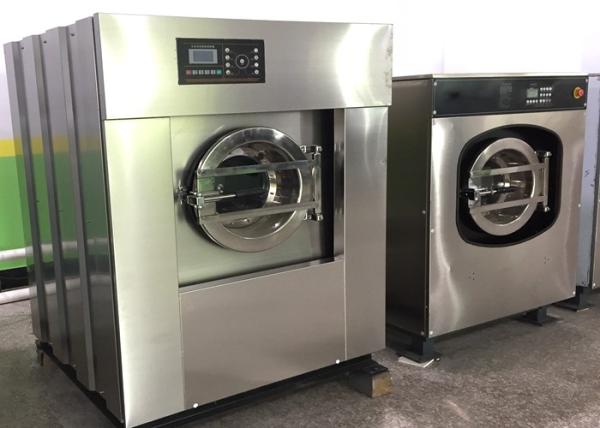 304ステンレス鋼の産業洗濯機25KGのフル オートマチックの洗濯機械
