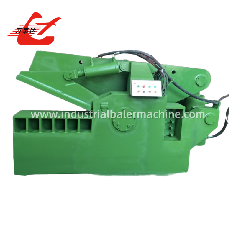 340mm Scrap Metal Shear Q43-100 Hydraulic Metal Shear Machine