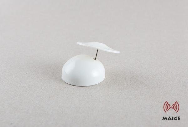 R30 Tiny Round Shoplifting Security Tags ABS Plastic Material With Pin Hole