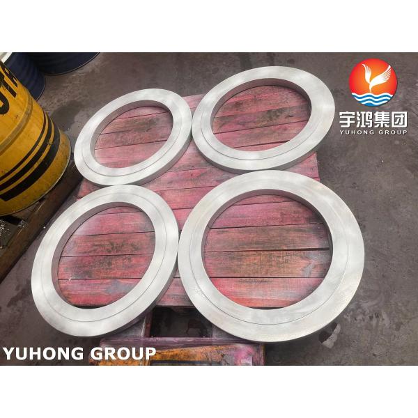 EN1092 ASTM A182 F53 / UNS S32750 Super duplex 2507 placa / brida plana