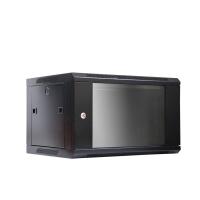 Réservoir de serveur de réseau de 19' Réservoir de rack mural noir Monture SPCC acier 100 kg Charge 4U-18U