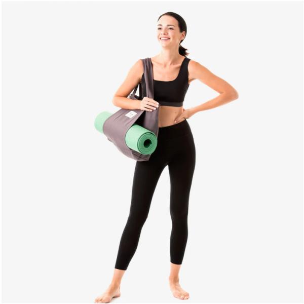 Customized Color Eco Friendly Cotton Canvas Yoga Mat Bag for Eco Conscious Yogis