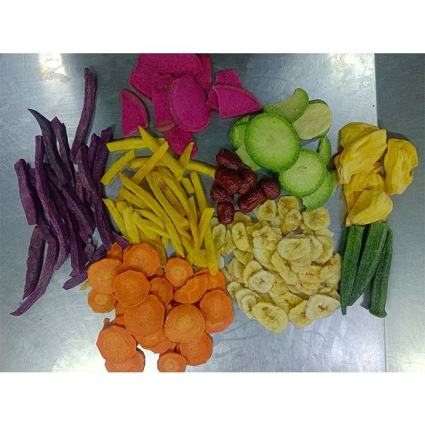 Hot Sale Mixed Dried Fruits and Vegetables Children Snacks Vacuum Fried Vegetable Chips Healthy Snack