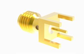 Ruído do preço de fábrica 7/16 de conector coaxial reto masculino do RF da montagem da flange do furo do conector 4