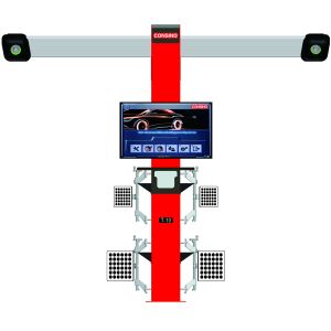 Diagnóstico inteligente 3D Alineación de 4 ruedas para caravanas 220V 110V 380V