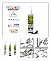Resistência impermeável neutra do tempo do vedador do silicone do OEM de PLYFIT