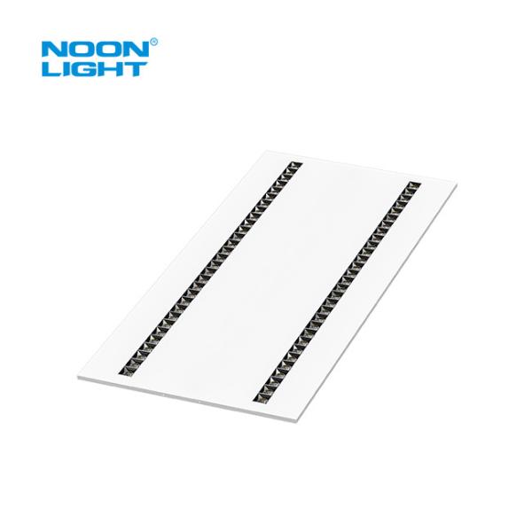 4000K Bright Grating LED Grid Light Panel 6400LM High CRI 80 for 120-277VAC / 120-347VAC / 220-240VAC Input