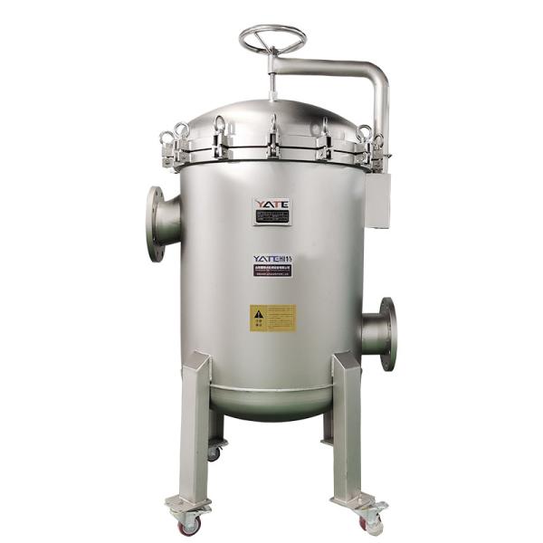 Sanitarios lisos enormes purifican el cárter del filtro multi de bolso de la máquina micro del filtro