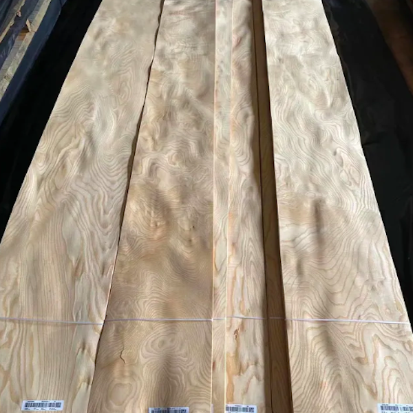 0.50 мм бумажное фанеровое покрытие из натурального американского белого золотого дерева