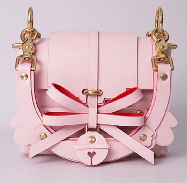 Japan and South Korea 2016 new female small square package bow shoulder diagonal handbag ornaments