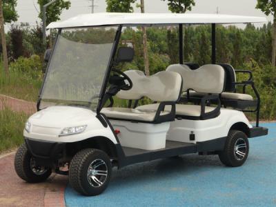 Factory Price White 6 Person 35 Mph Electric Golf Cart Club Car ODM OEM Lead-Acid Battery
