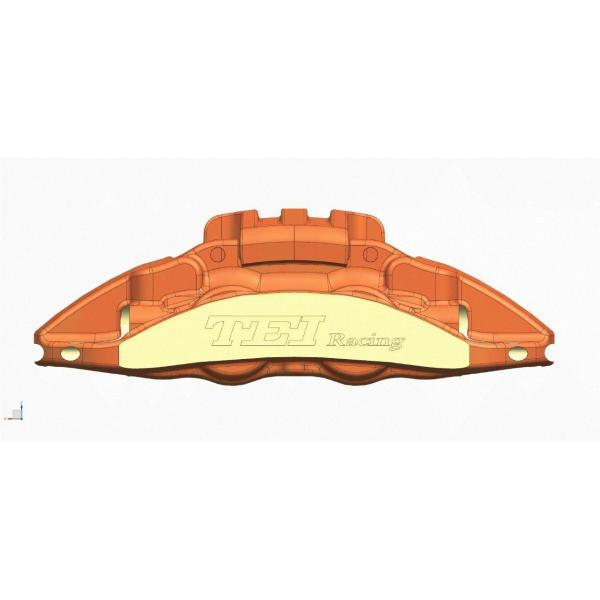 P4-EXPLORE TEI Racing Большой тормозный комплект Интегрированный электронный парковочный тормоз для заднего колеса 4 поршневый калибр