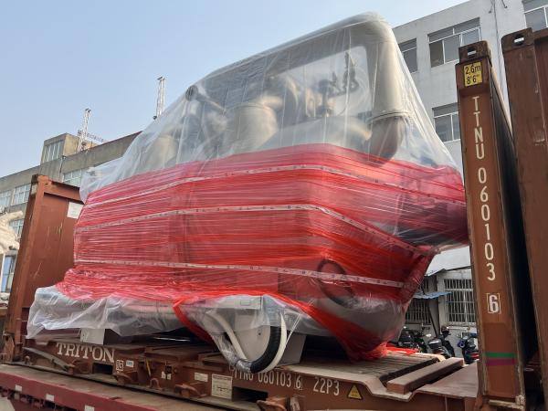 High Efficiency SUS 316L Low Consumption Air Flow Dyeing Machine