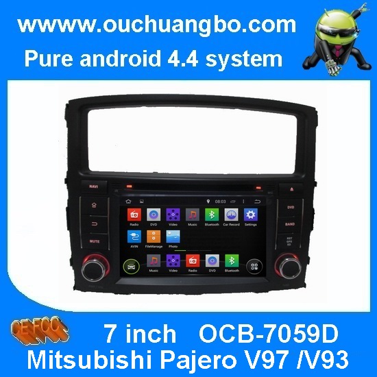 Ouchuangbo Indash Car GPS Navi Stereo System for Mitsubishi Pajero V97 /V93 2006-2011 Android 4.4 DVD Radio OCB-7059D