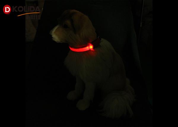 LED Dog Collar Safety Glow Luminous LED Flashing Lights Neck Strap Gifts